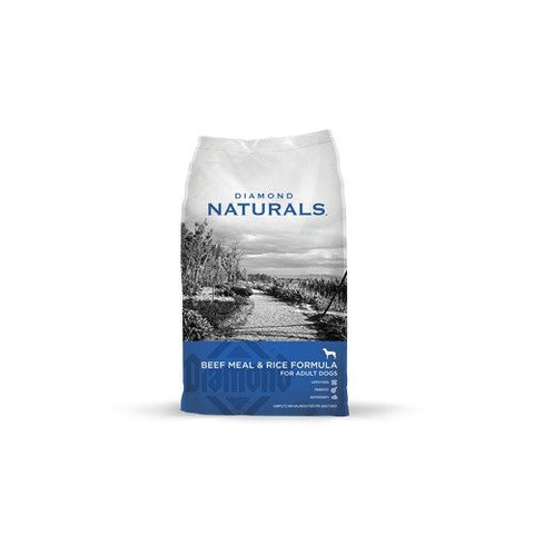 Diamond Naturals Dry Food for Adult Dog, Beef and Rice Formula