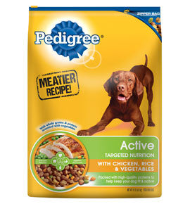 PEDIGREE® Active Target Nutrition with Chicken, Rice & Vegetable