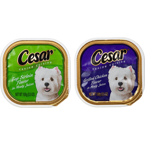 Cesar Select Dinner Variety Pack: Sirloin & Chicken