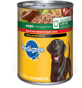 PEDIGREE® WEIGHT MANAGEMENT Beef & Liver Dinner